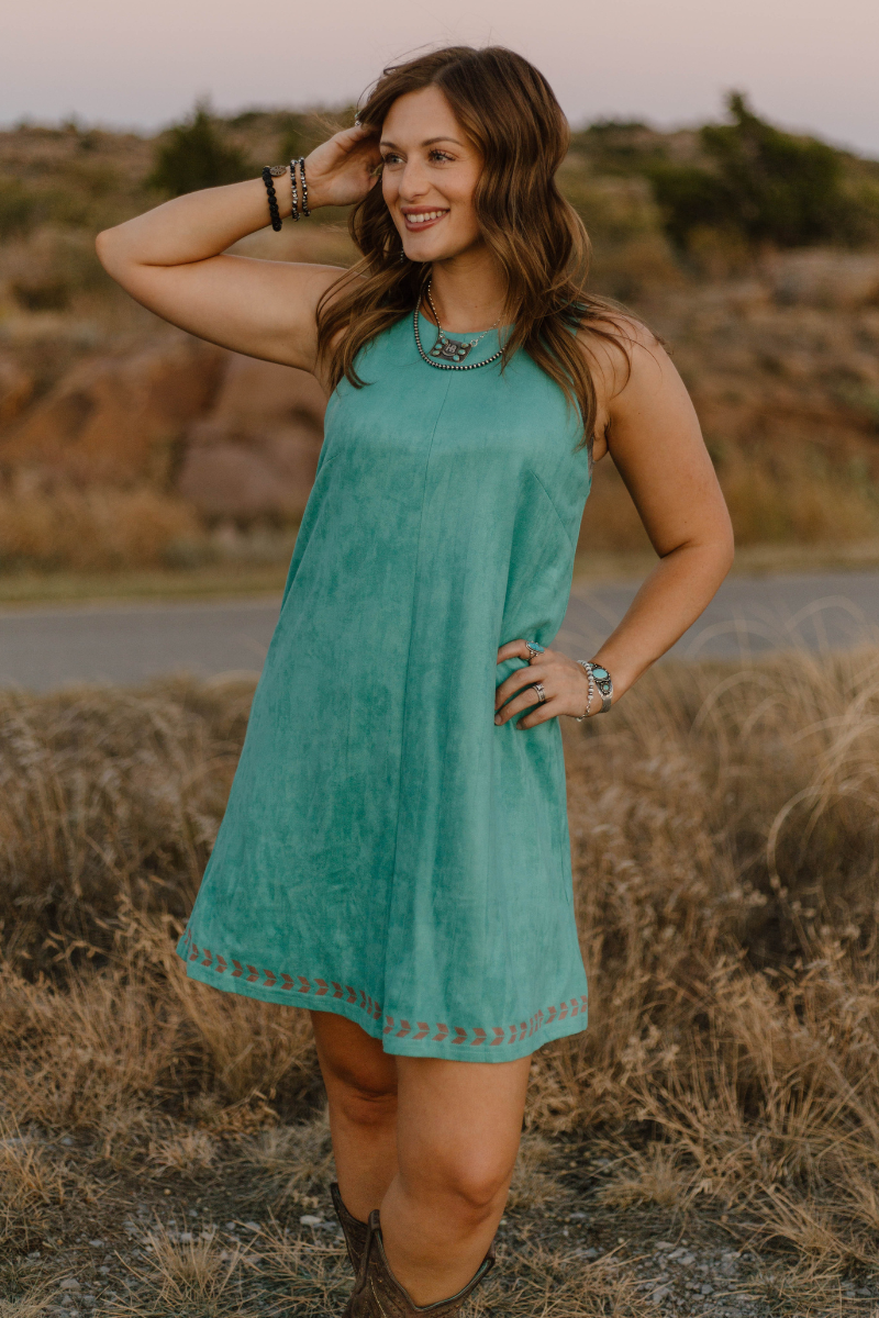 Turquoise Trails Dress Turquoise Trails Dress