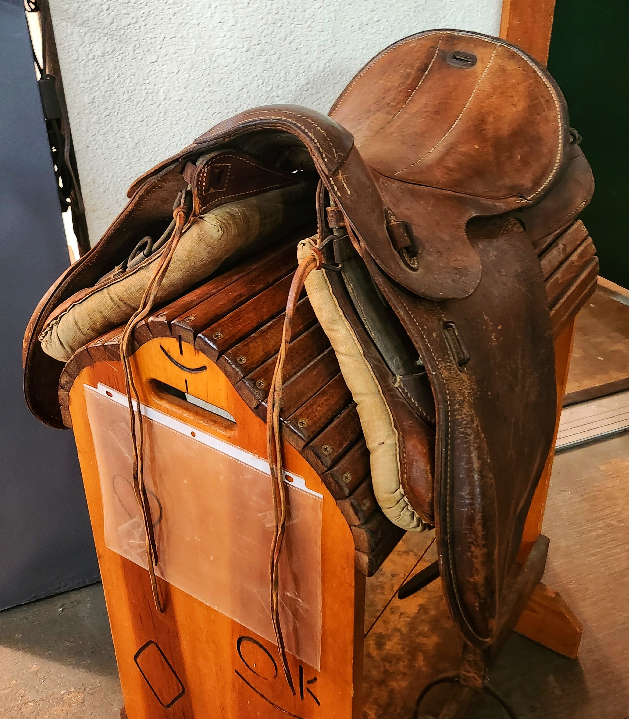 German WWII Calvary Saddle