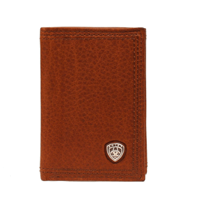 Ariat Tri-Fold Solid Sunset Wallet