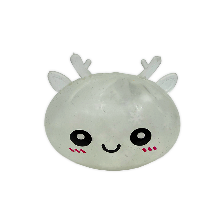 Novelty Brands - Fun Doh Christmas Mystery Reindeer Dumpling Squishy Toy