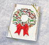 Horse Hollow Press - Horse Boxed Christmas Cards / Blankets Wreath / 8 Holiday