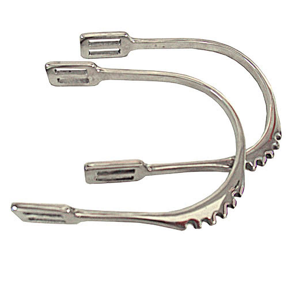 Intrepid International - LeSpur 4 Teeth Men's Stainless Steel Spurs