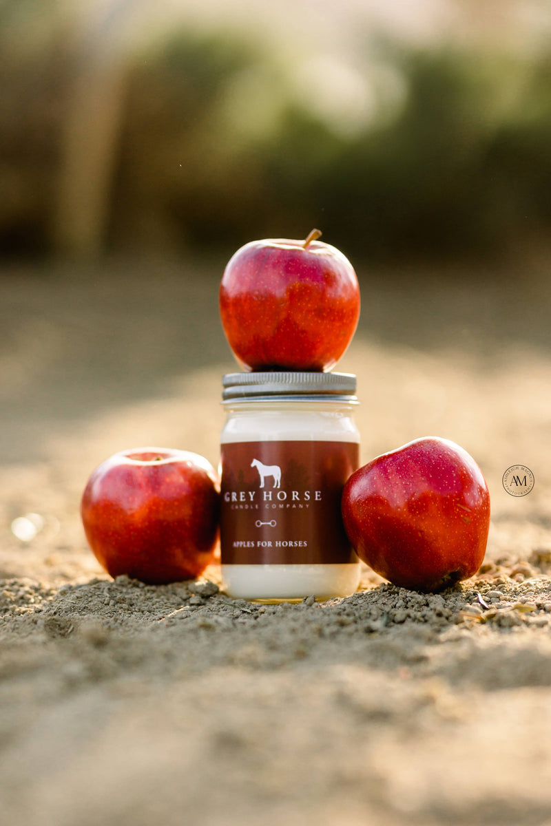 Grey Horse Candle Company - Apples For Horses Soy Candle