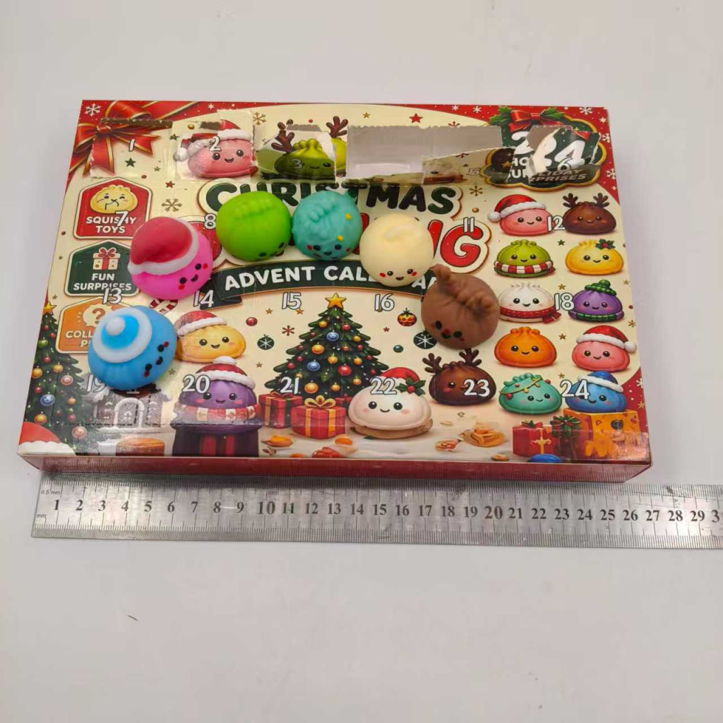 Old Town Sweet Shop - Christmas Advent Calendar — 24 Mystery Dumpling Squishy Toys