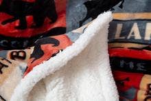 Linen Mart - Lake Plush Throw