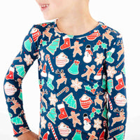 Dreamiere - Baking Memories Two Piece Pajamas Set - Navy
