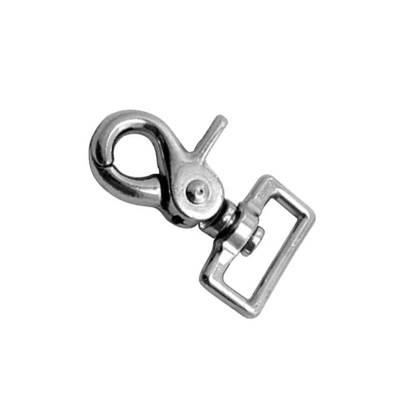 Scissor Snap 3/4" Nickel Plated, Square Eye #30003