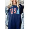 COLORBEAR - Floral USA Graphic Heavyweight T Shirts