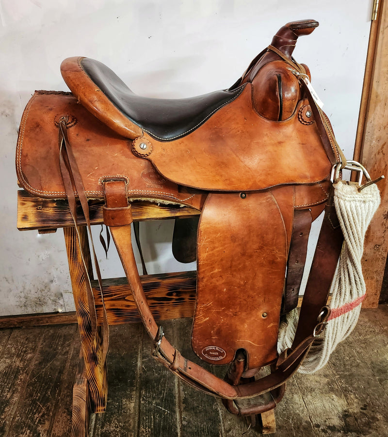 John M. Fallis Balanced Ride Saddle – Off The Beaten Path Saddlery