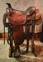 Longhorn Commemorative Roping Saddle