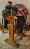 Western Saddle (stamped THA)