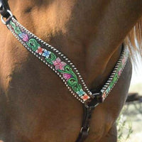 Circle Y Vibrant Garden Breast Collar