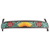 Circle Y Rising Sunflower Headstall