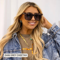 DAX Eyewear - Dani- Women’s Square Sunglasses – Oversized