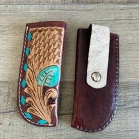 The Runnin Iron Tooled Lthr Sheath