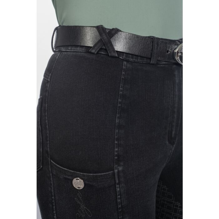 HKM Riding Breeches - Harbour Island Denim