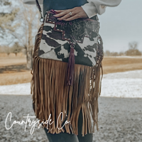 Countryside Co. - Fort Worth Cowhide Crossbody Purse