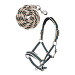 HKM Head Collar w/lead rope snap hook