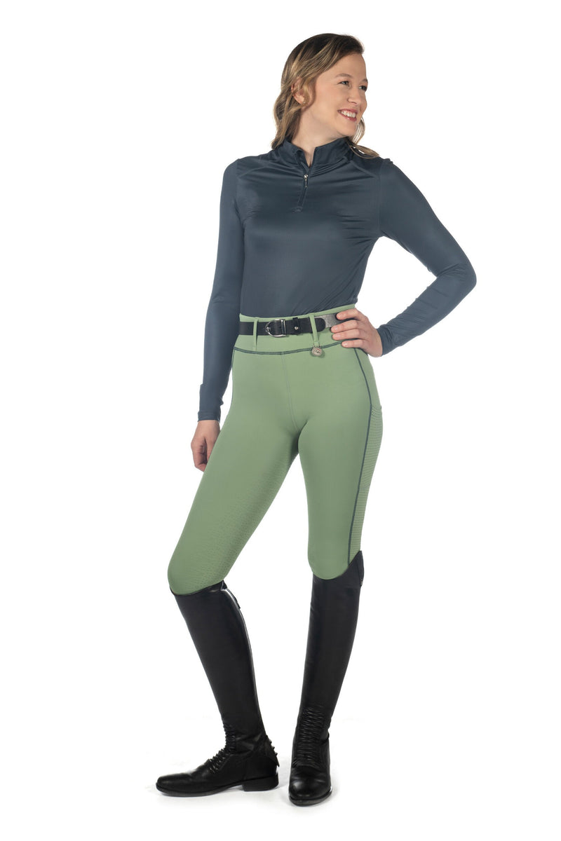 HKM Riding Leggings Juna Silicone Full Seat