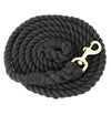 Cotton Lead Rope 3/4" x 10', Brass Plated Bolt Snap