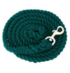 Cotton Lead Rope 3/4" x 10', Brass Plated Bolt Snap