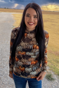 Sterling Kreek - Fall Charm Mesh Top