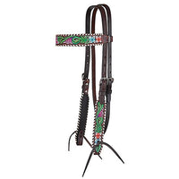 Circle Y Vibrant Garden Headstall