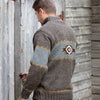 Lost Horizons Knitwear - Navajo Wool Sweater – Full Zip Jacket Western Design