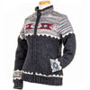 Lost Horizons Knitwear - Mustang Wool Sweater – Cozy Western-Style Hand-Knit Cardigan