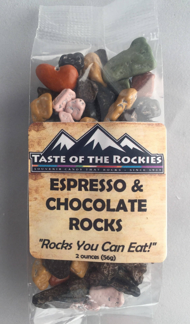 Taste Of The Rockies - Espresso & River Rock Chocolate – Caffeinated Candy Mix