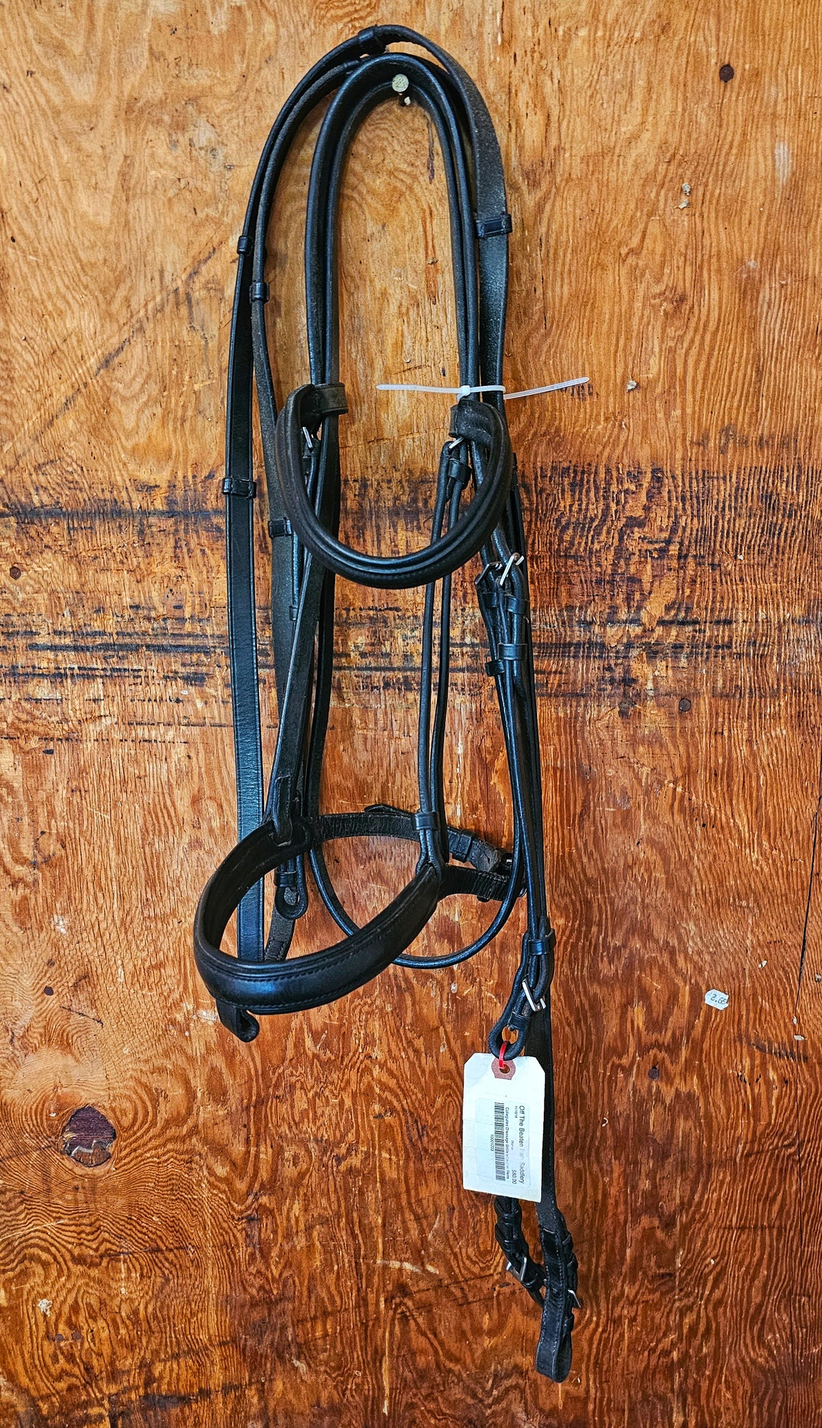 Collegiates Dressage Bridle w/Leather Reins