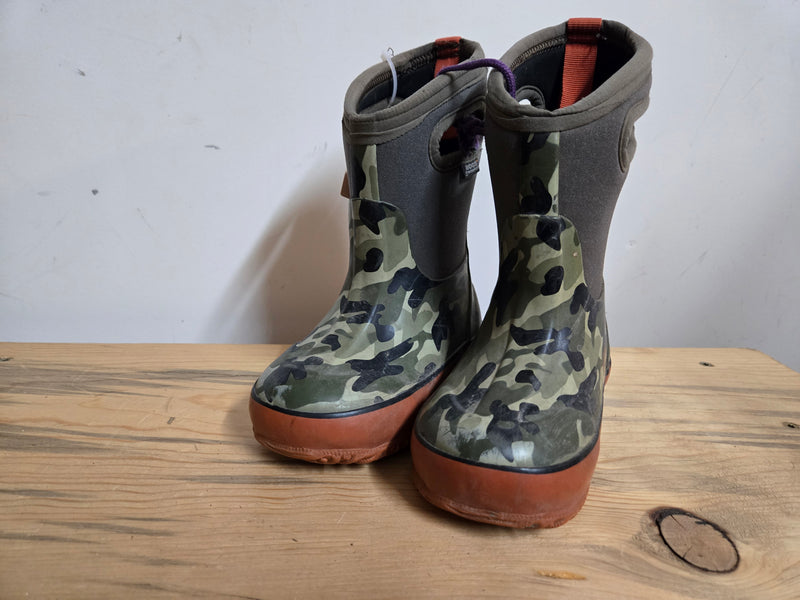 Orange Camo Infant BOG Boots