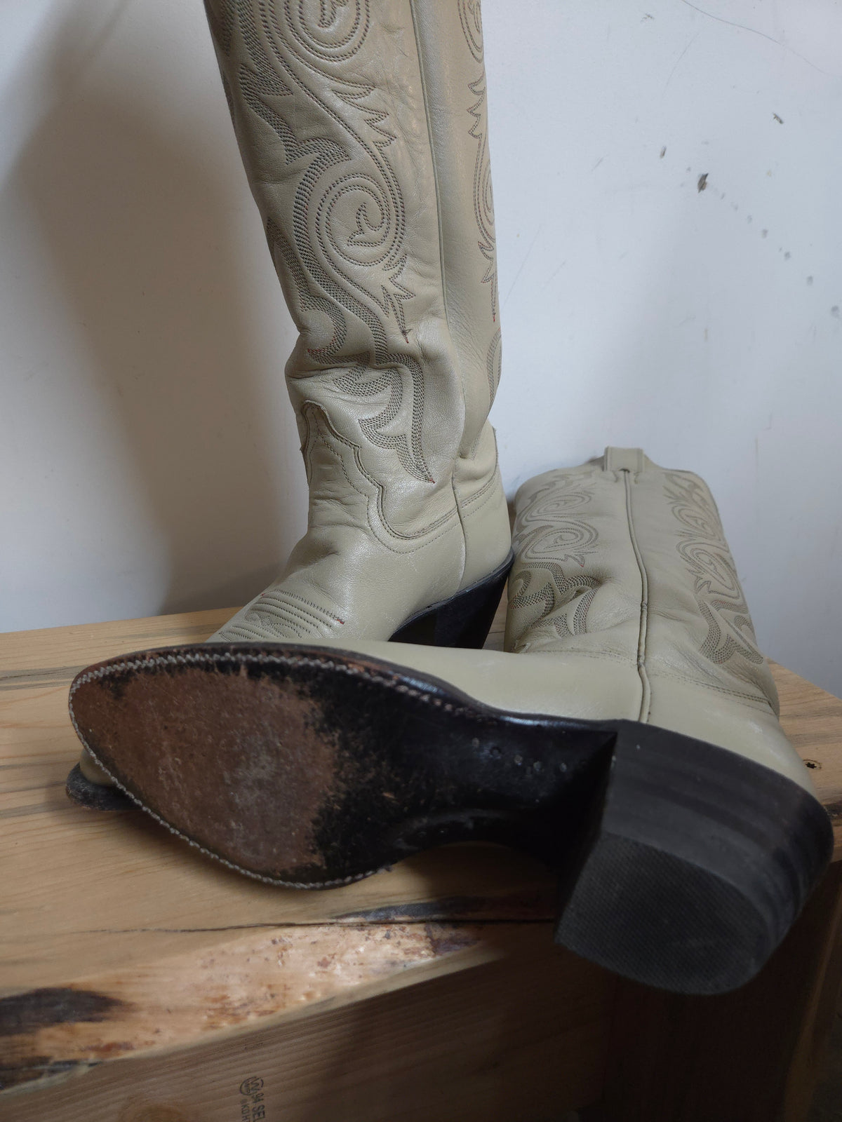 Justin Tall Boots Womens - Size 5B