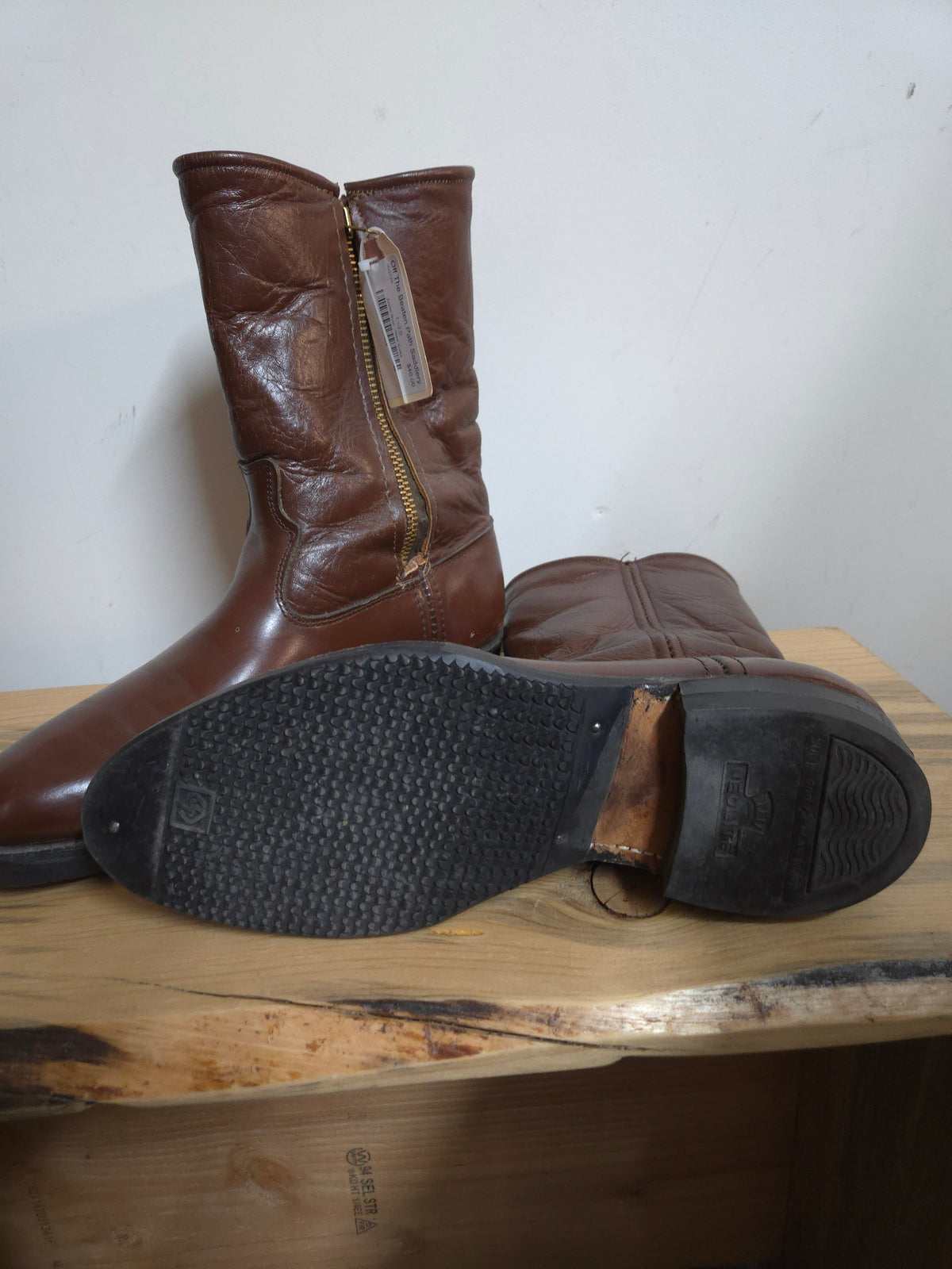 Justin Boot - New Soles - Size 7.5 D