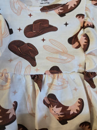 Montana Co Infant Western Onsie with Ruffle Sleeves