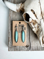 Boho Ranch Shop - Western Oval Navajo Style Post Earrings