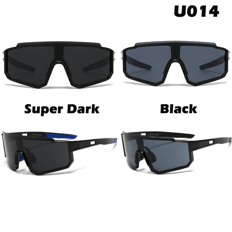 Trio Trading - Sport Shield Sunglasses UV400 Unisex