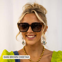 DAX Eyewear - Dani- Women’s Square Sunglasses – Oversized