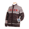 Lost Horizons Knitwear - Mustang Wool Sweater – Cozy Western-Style Hand-Knit Cardigan