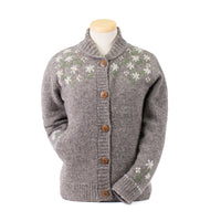 Lost Horizons Knitwear - Lucky Daisy Western Embroidered Wool Cardigan