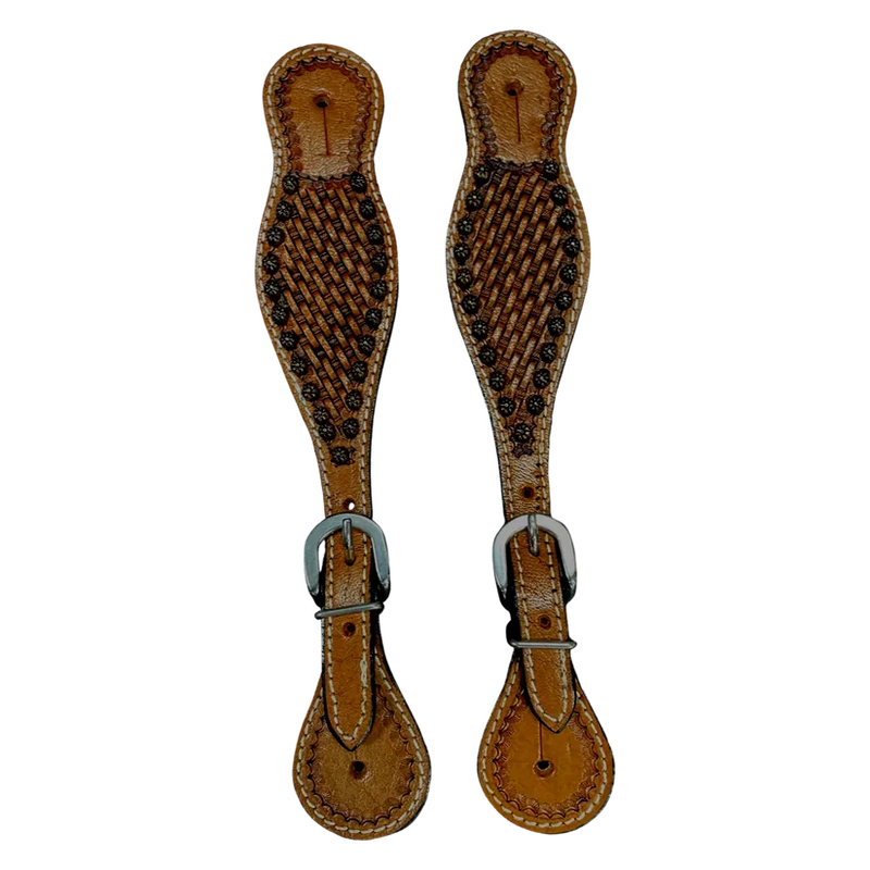 Spur Straps Tooled #29110