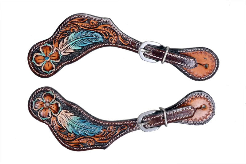 Cowboy Spur Leather Straps #29150