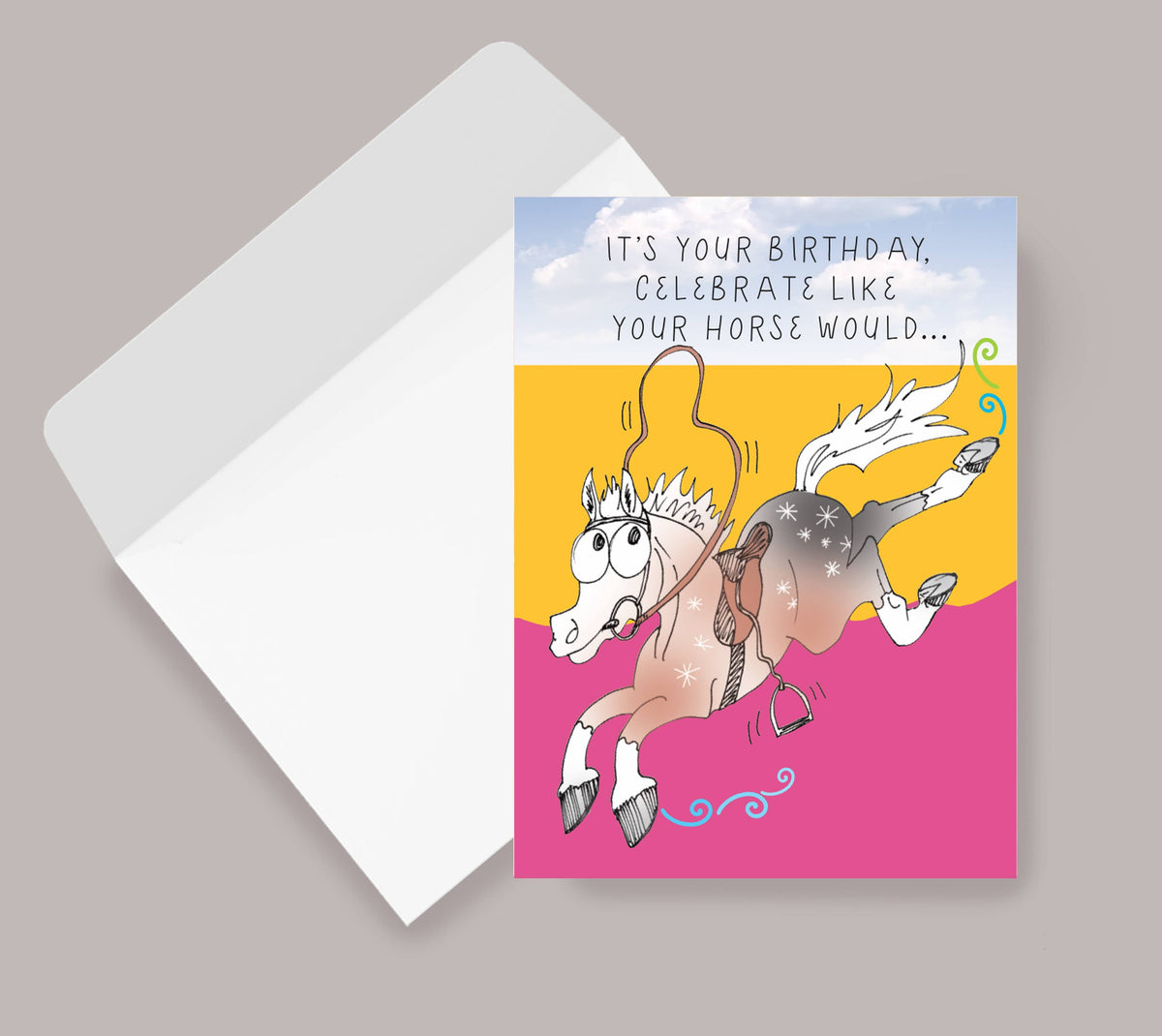 Horse Hollow Press - Horse Birthday Card | Celebrate