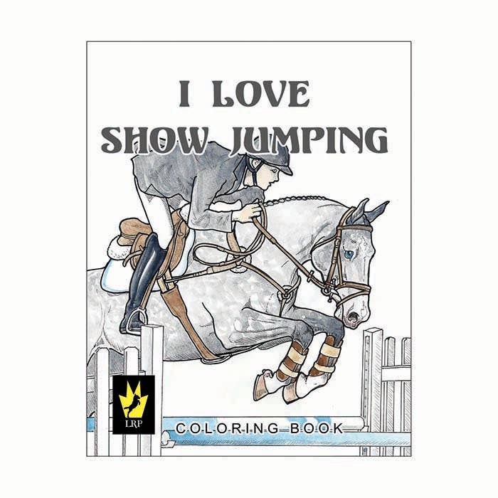 Kelley and Company - I Love Show Jumping Coloring Book