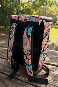 Sterling Kreek - Midnight Paisley Cooler Backpack