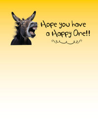 Horse Hollow Press - Donkey Birthday Card