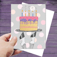 Horse Hollow Press - Horse Birthday Card | Silver Platter