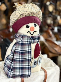 Snowman with Scarf