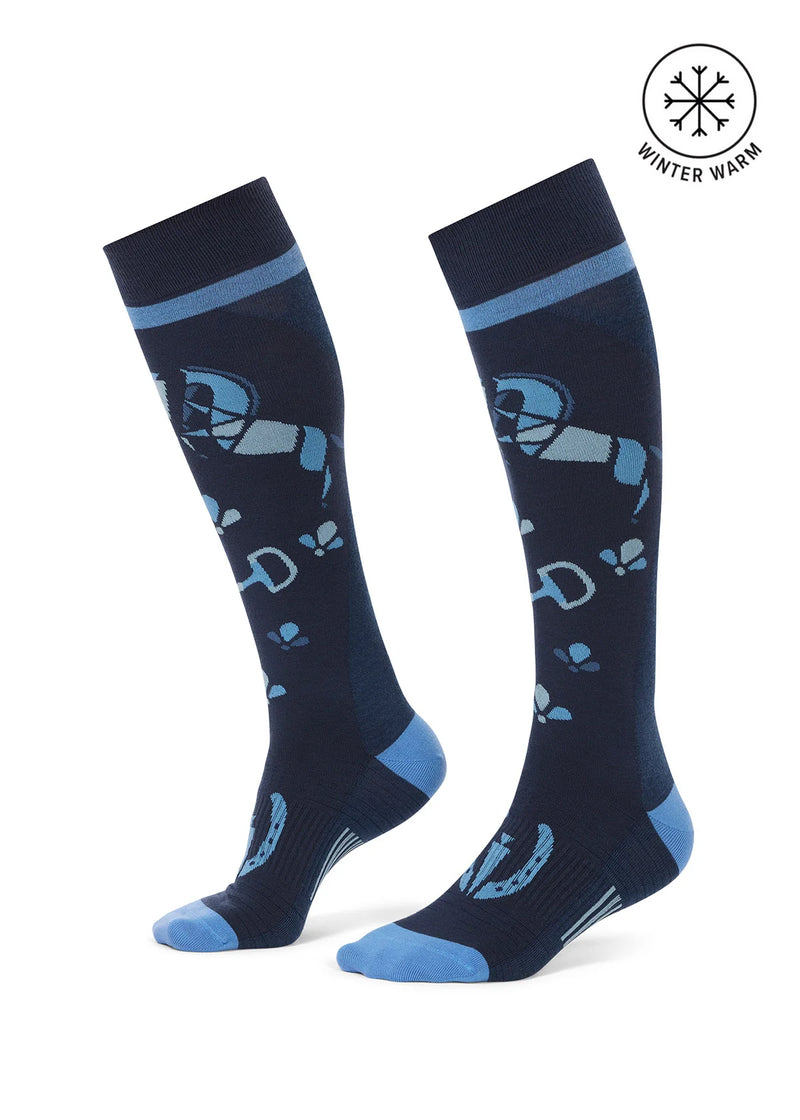Kerrits Happy Horse Wool Knee-Hi Socks - Woman's