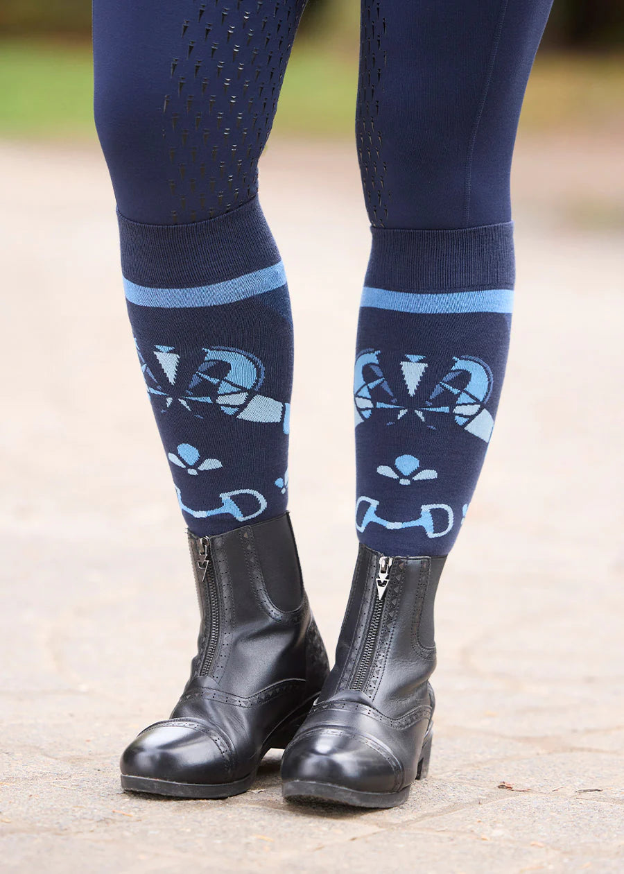 Kerrits Happy Horse Wool Knee-Hi Socks - Woman's